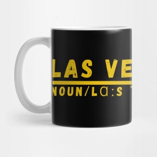 Word Las Vegas Mug